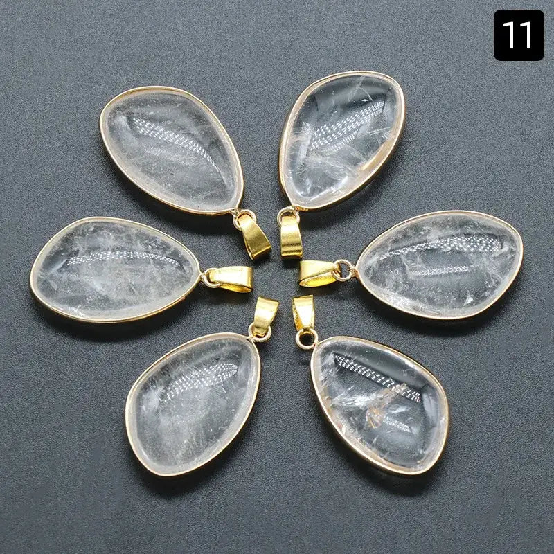 Natural Stone Large Pendant