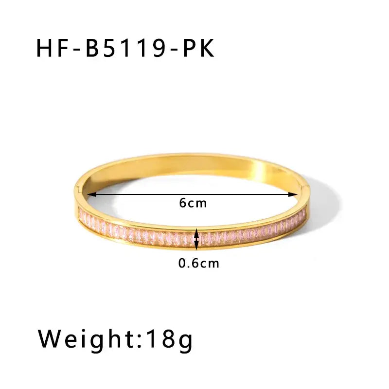 Gold Plated Bangle Bracelets
