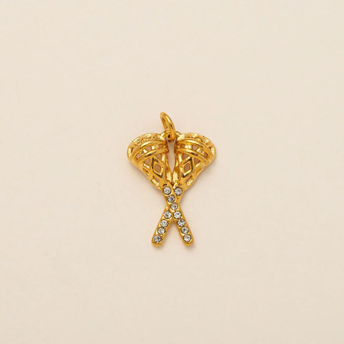 Lacrosse Charm Stainless Steel Charm Bar