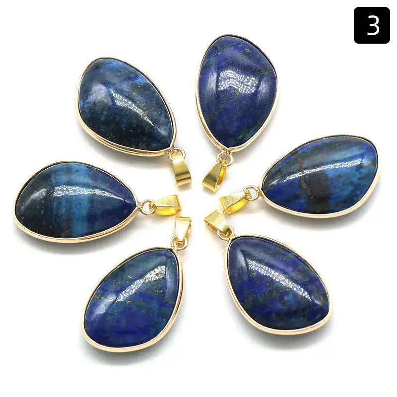 Natural Stone Large Pendant
