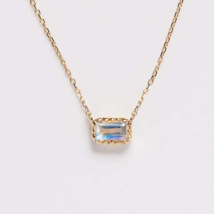 Sterling Silver Birthstone Pendant Necklace Jewelry