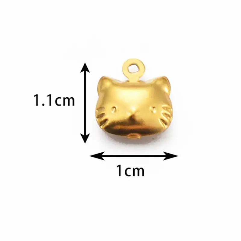 Pack of 50 Stainless Steel Charms