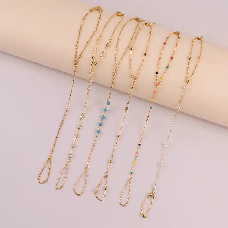 Hand Chain Jewelry Stainless Steel Multiple Designs