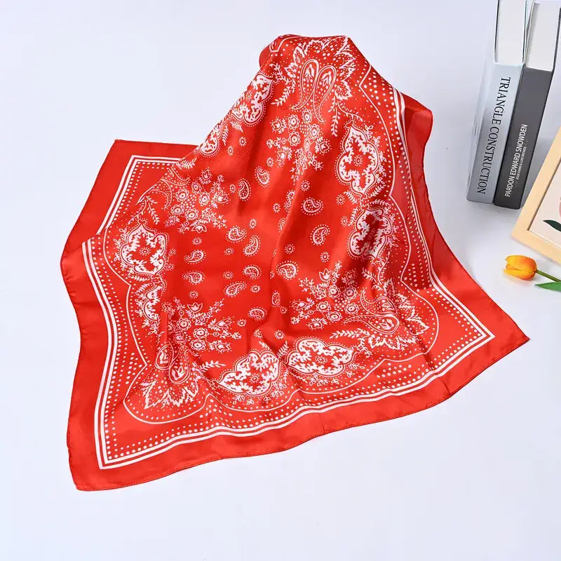 Western Bandana Scarf Silk in a Variety of Colors