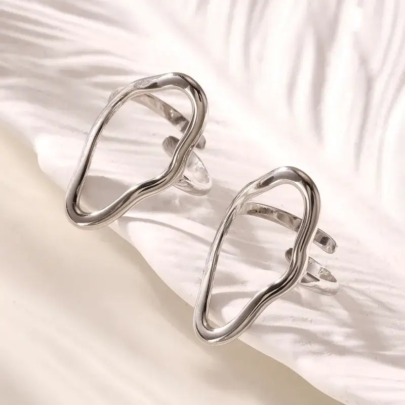 Geometric Boho Ring Jewelry in Silver or Gold