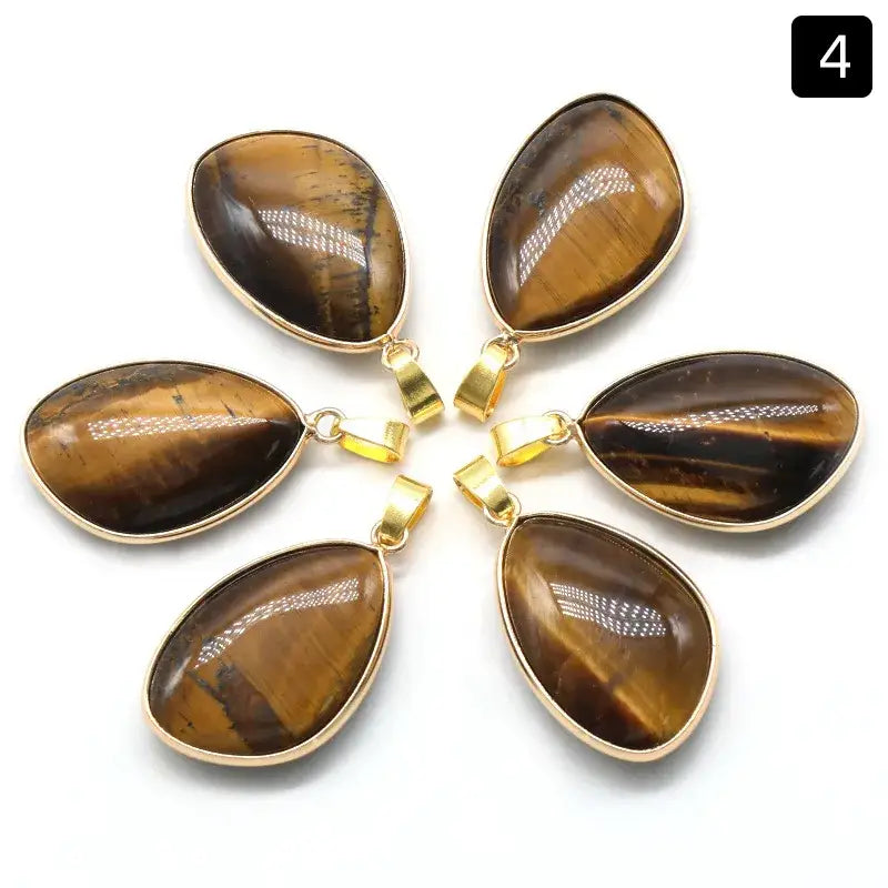 Natural Stone Large Pendant