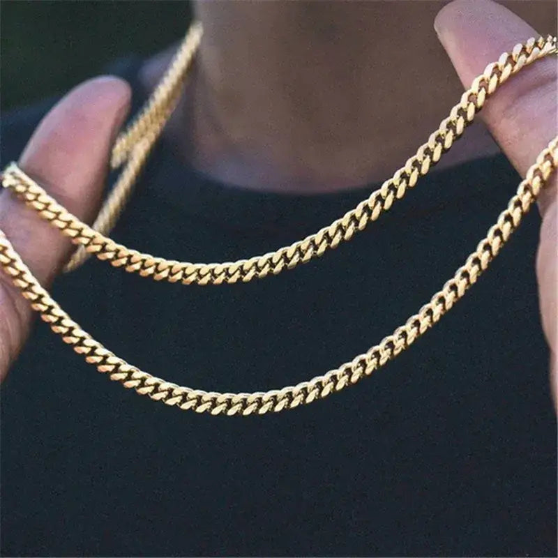 Mens Gold Chain Necklace