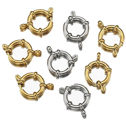 Jewelry Buckle in Silver or Gold, Jewelry Making, Charms