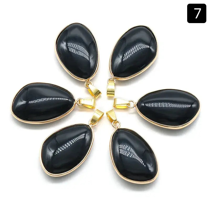 Natural Stone Large Pendant
