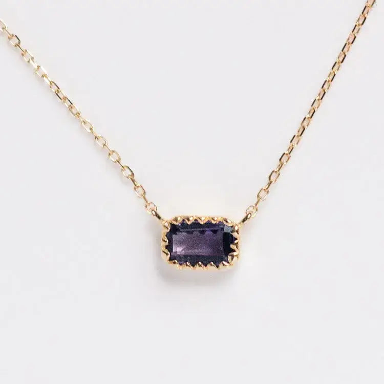 Sterling Silver Birthstone Pendant Necklace Jewelry