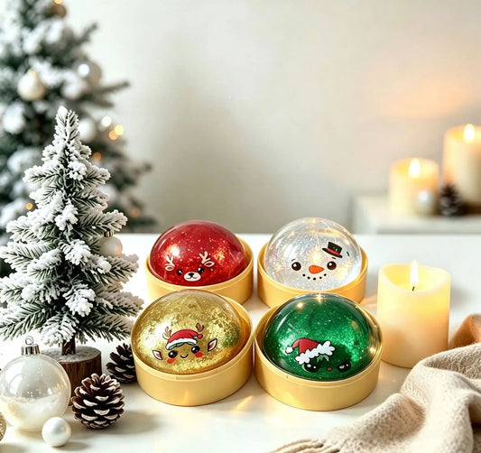 Christmas Dumpling Squishy Stress Balls –Fidget Toys