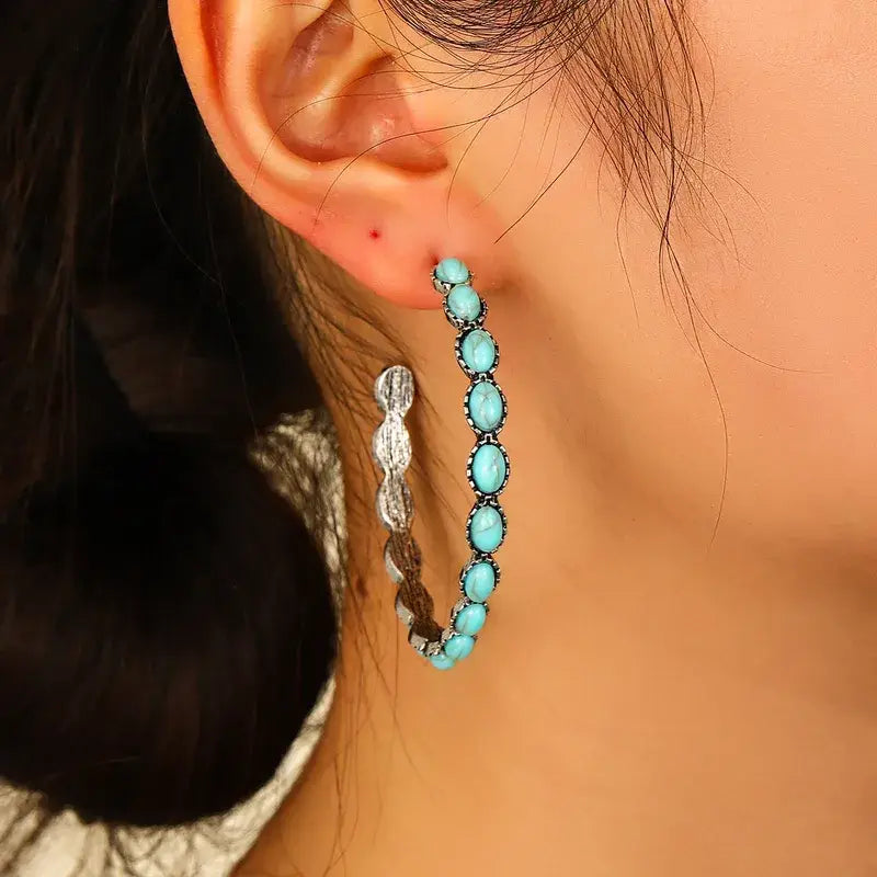 Western Hoop Earrings Western Jewelry