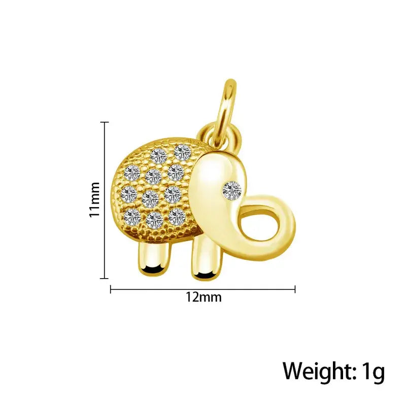 Charm Pendants Assorted Stainless Steel for Necklace