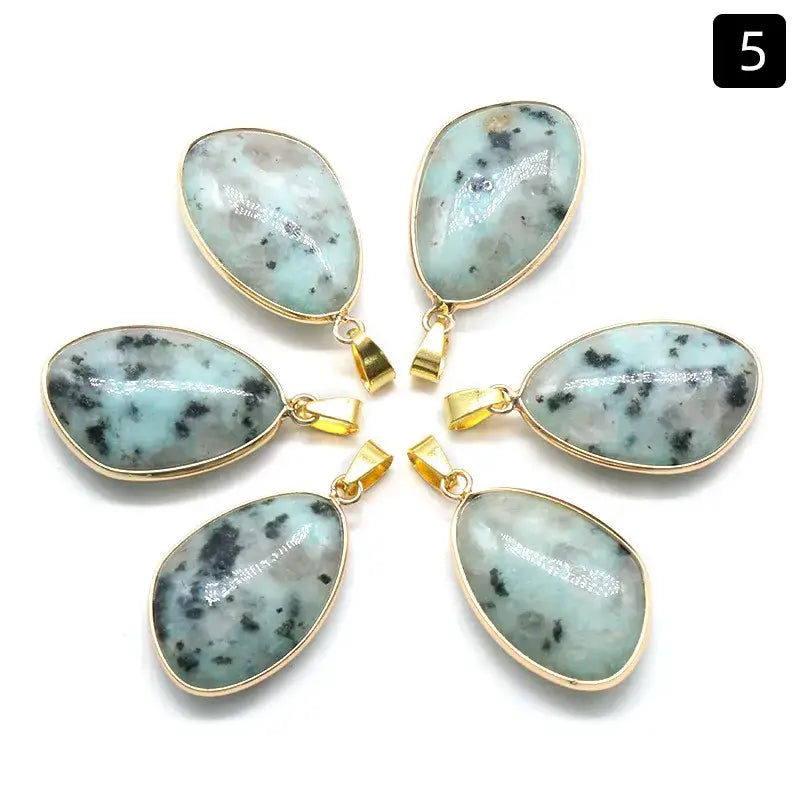 Natural Stone Large Pendant