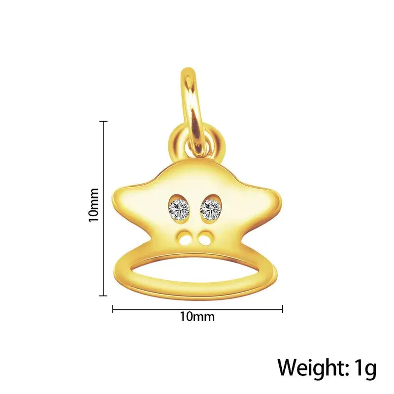 Charm Pendants Assorted Stainless Steel for Necklace