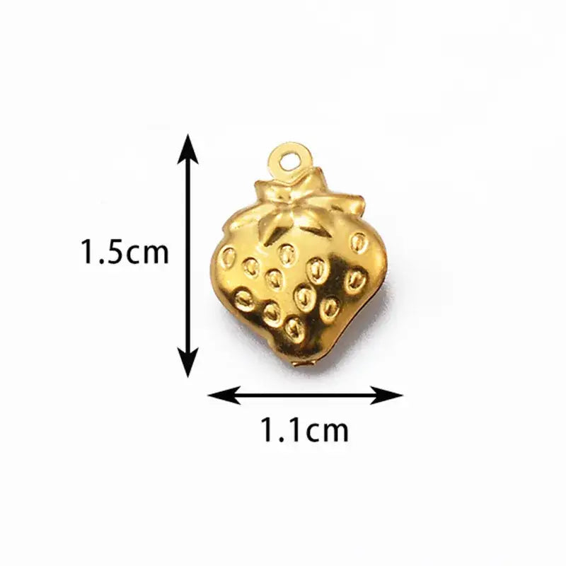 Pack of 50 Stainless Steel Charms