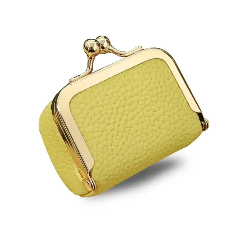 Mini Leather Coin or Jewelry Purse – Multiple Colors