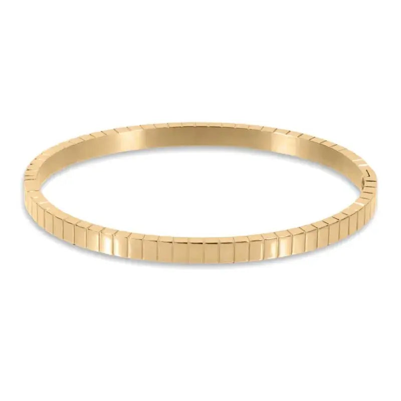 Minimalist Gold Plated Stainless Steel Bracelet Bangle Cuff