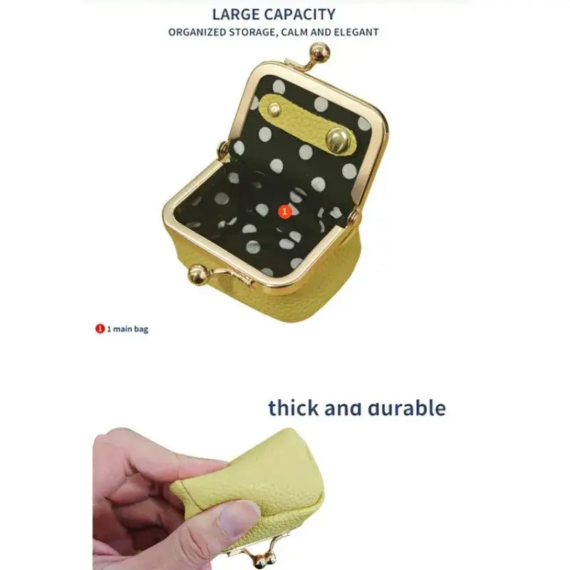 Mini Leather Coin or Jewelry Purse – Multiple Colors