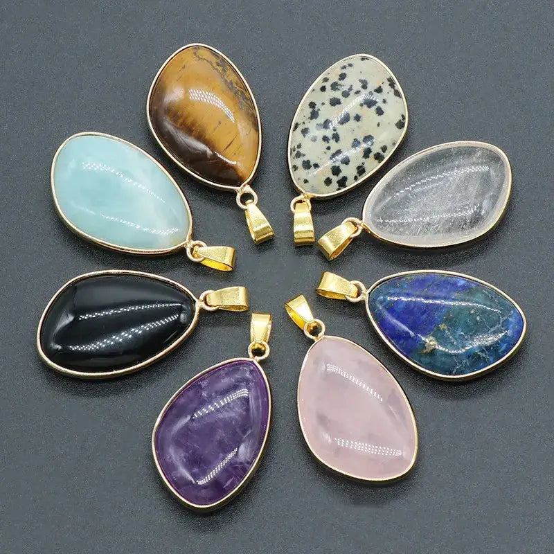 Natural Stone Large Pendant