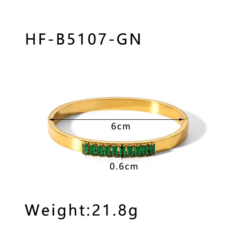 Gold Plated Bangle Bracelets