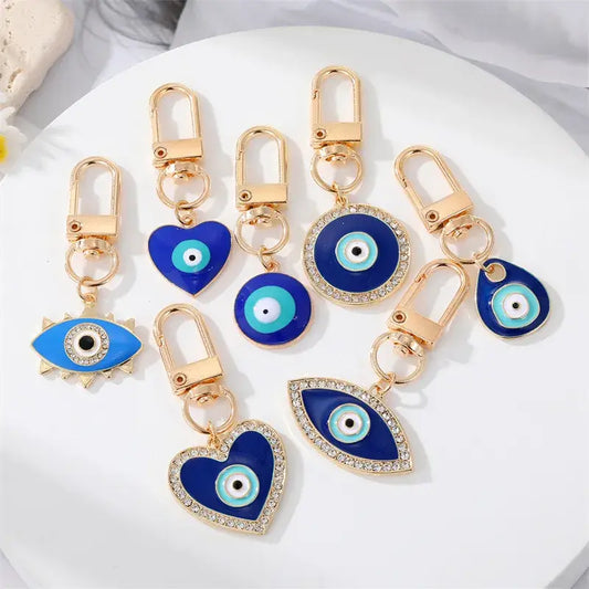 Blue Eye Keychain