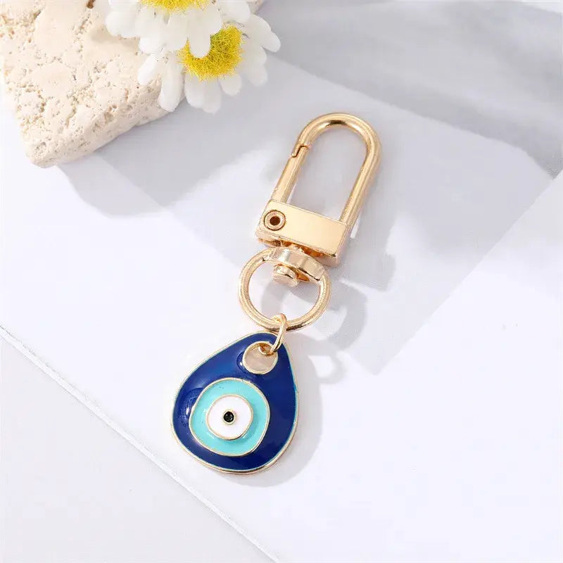 Blue Eye Keychain