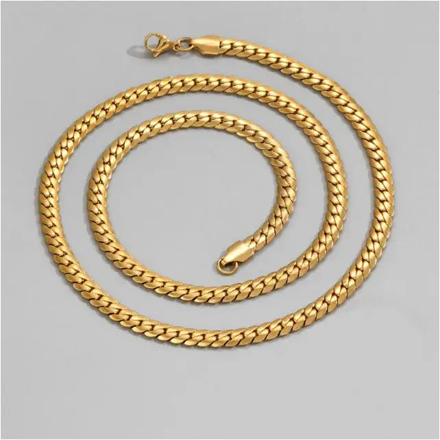 Mens Gold Chain Necklace