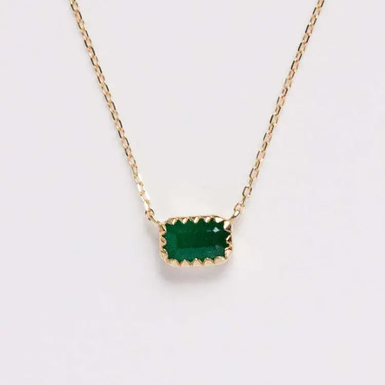 Sterling Silver Birthstone Pendant Necklace Jewelry
