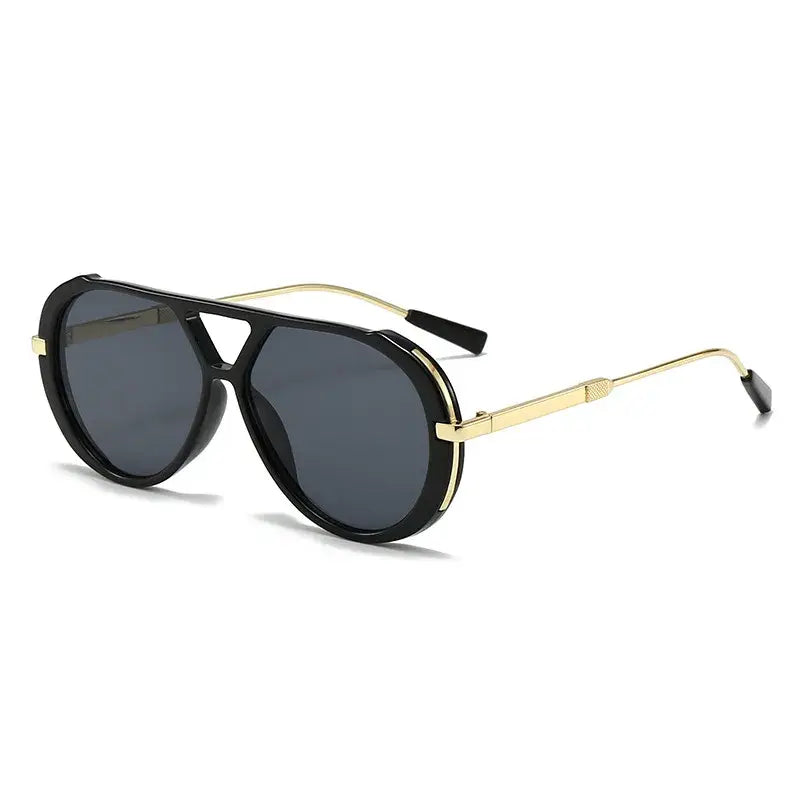 Women’s Aviator Sunglasses – UV400 Oversized Retro Shades
