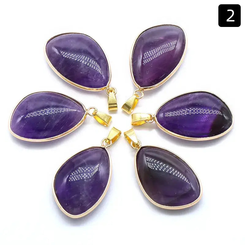Natural Stone Large Pendant