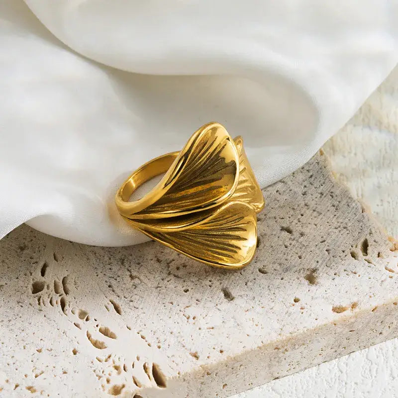 Chunky Gold Ring Jewelry