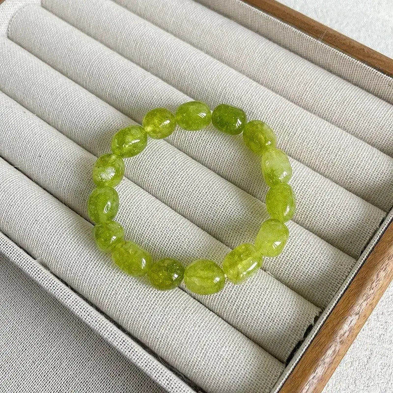 Natural Stone Beaded Elastic Stretch Bracelet