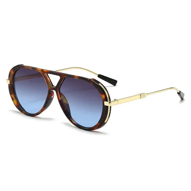 Women’s Aviator Sunglasses – UV400 Oversized Retro Shades