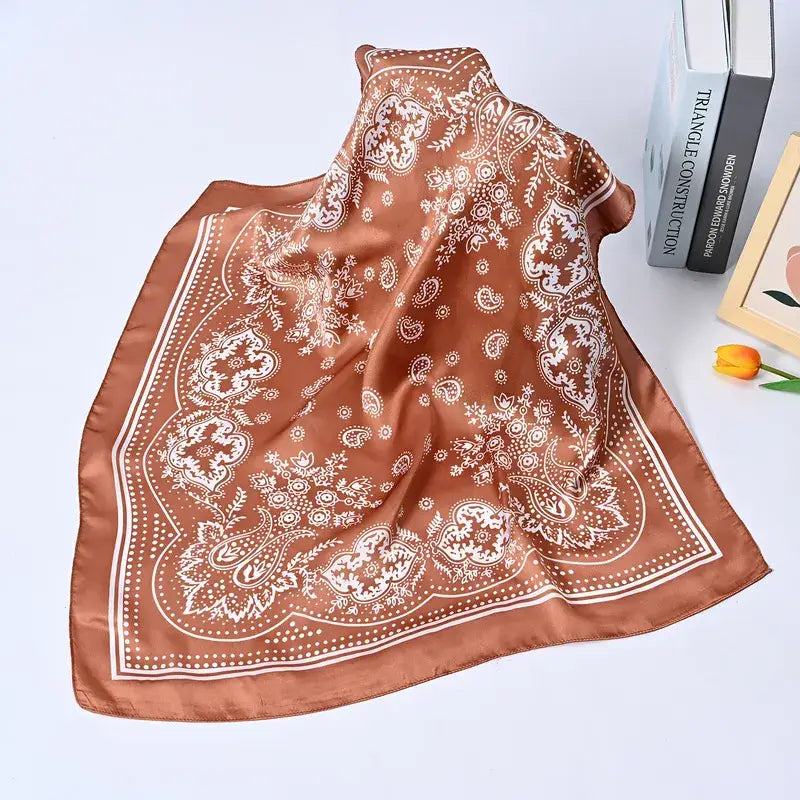 Western Bandana Scarf Silk in a Variety of Colors