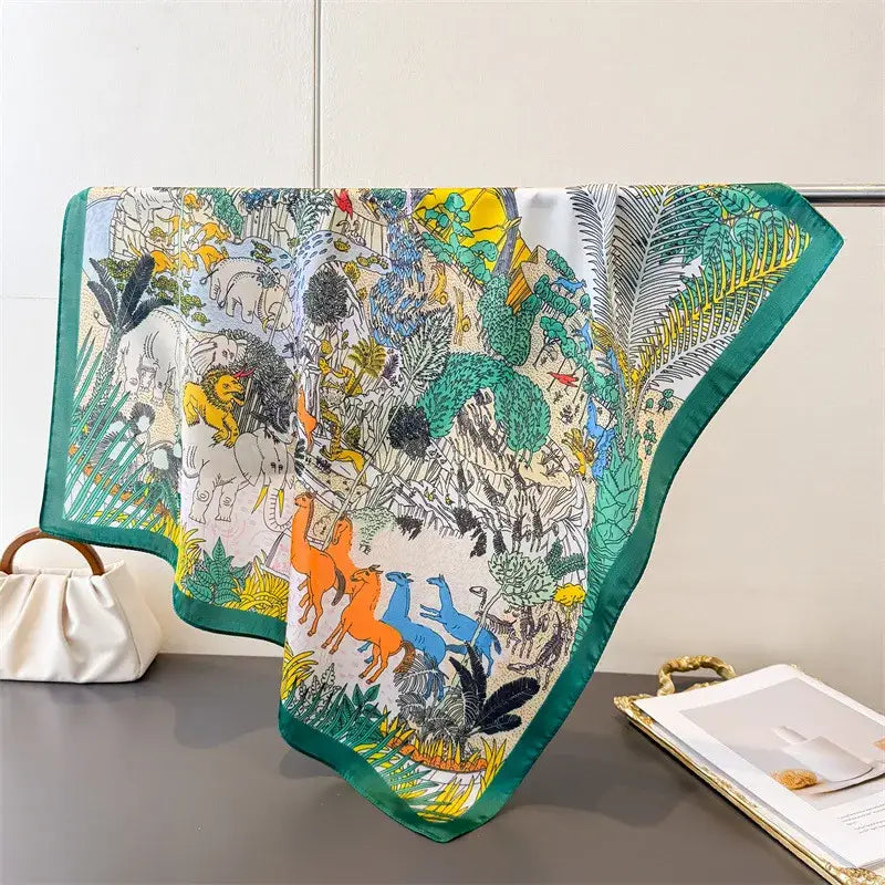 Animal Print Silky Scarf – 3 Colors