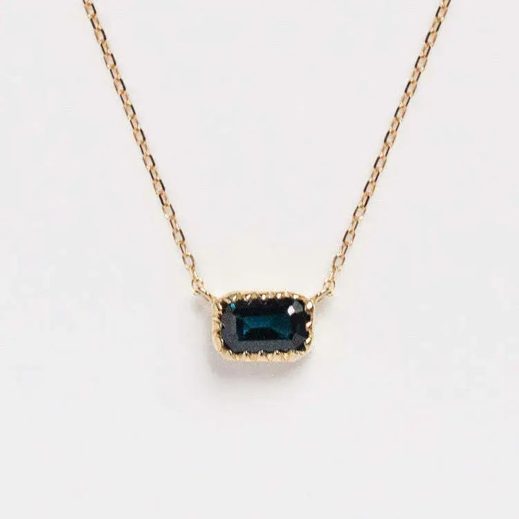 Sterling Silver Birthstone Pendant Necklace Jewelry