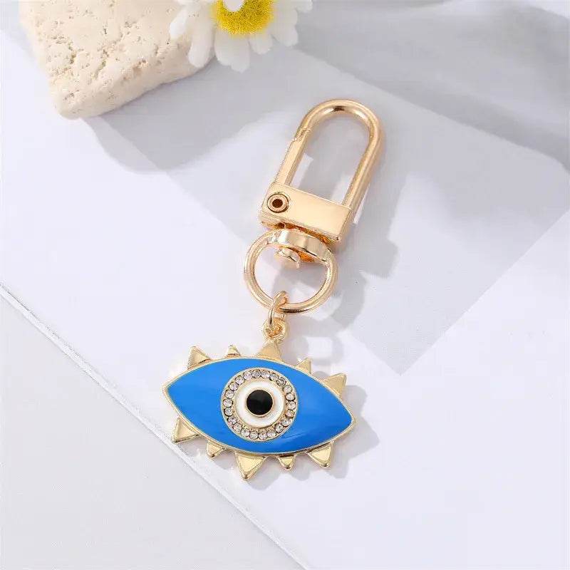 Blue Eye Keychain