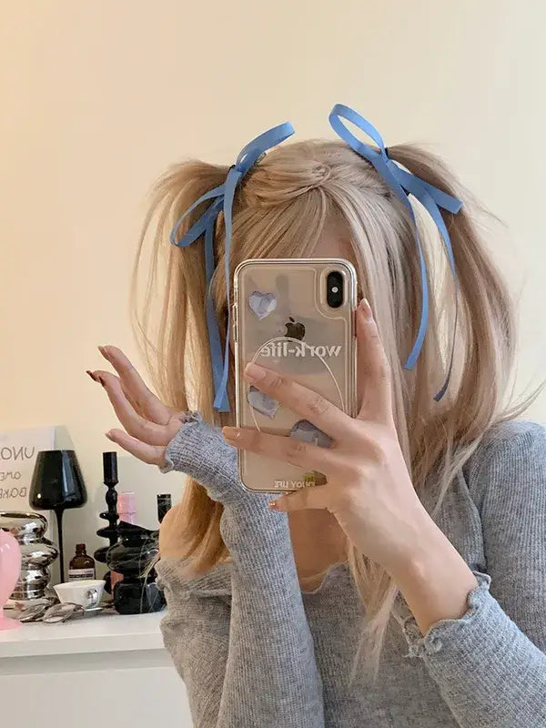 Set of Two Hair Bow Clips