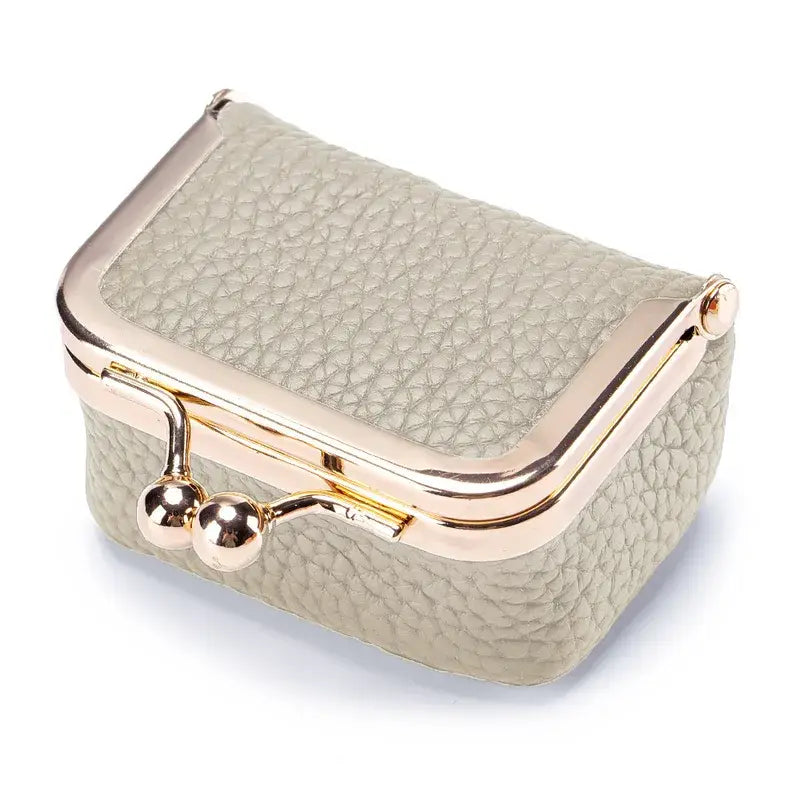 Mini Leather Coin or Jewelry Purse – Multiple Colors