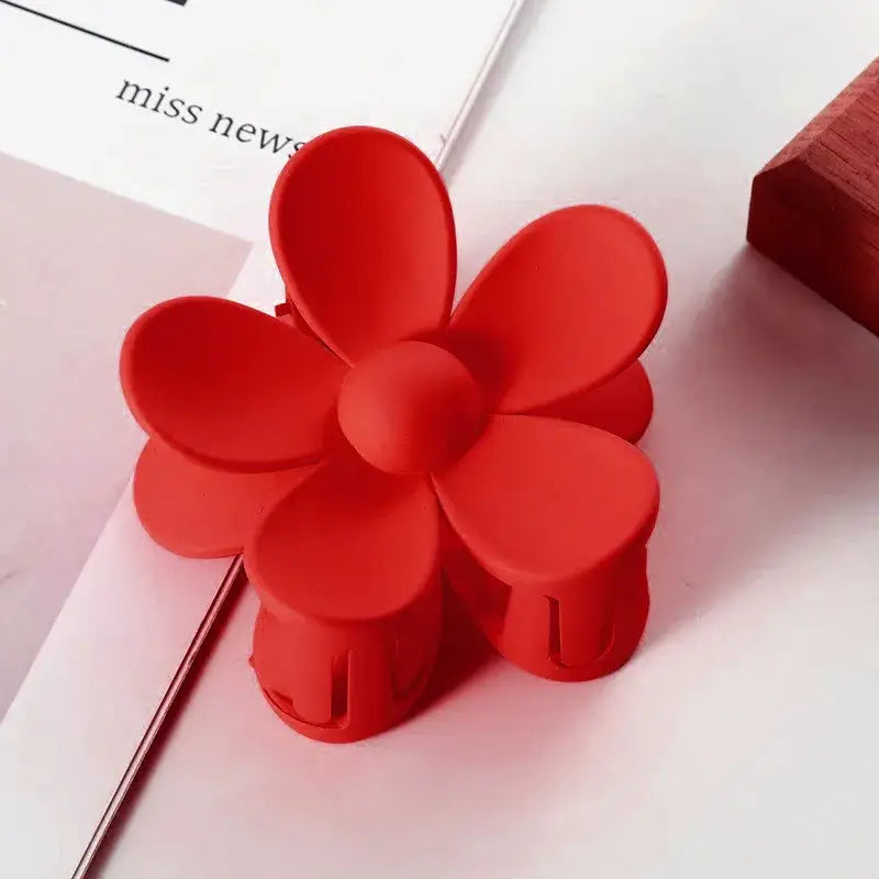Colorful Flower Hair Claw Clip for Women
