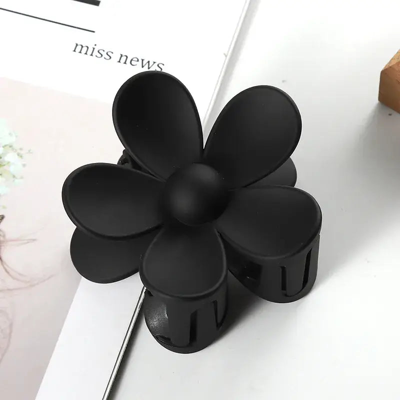 Colorful Flower Hair Claw Clip for Women